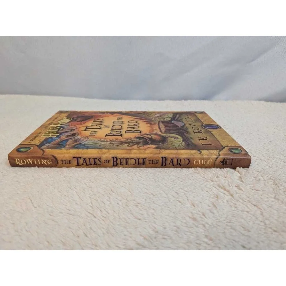 Harry Potter The Tales of Beedle the Bard J.K. Rowling Hardcover Book 1st Editio